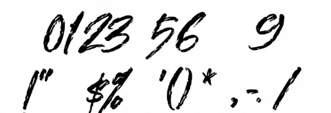 Horrraaa Font OTHER CHARS