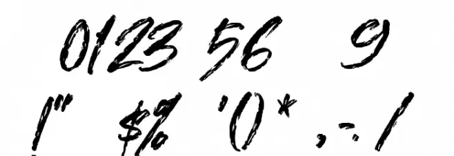 Horrraaa Font OTHER CHARS