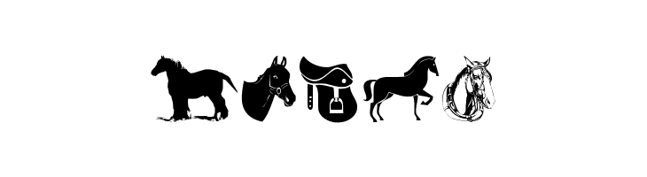 Horse  Frei Schriftart Herunterladen