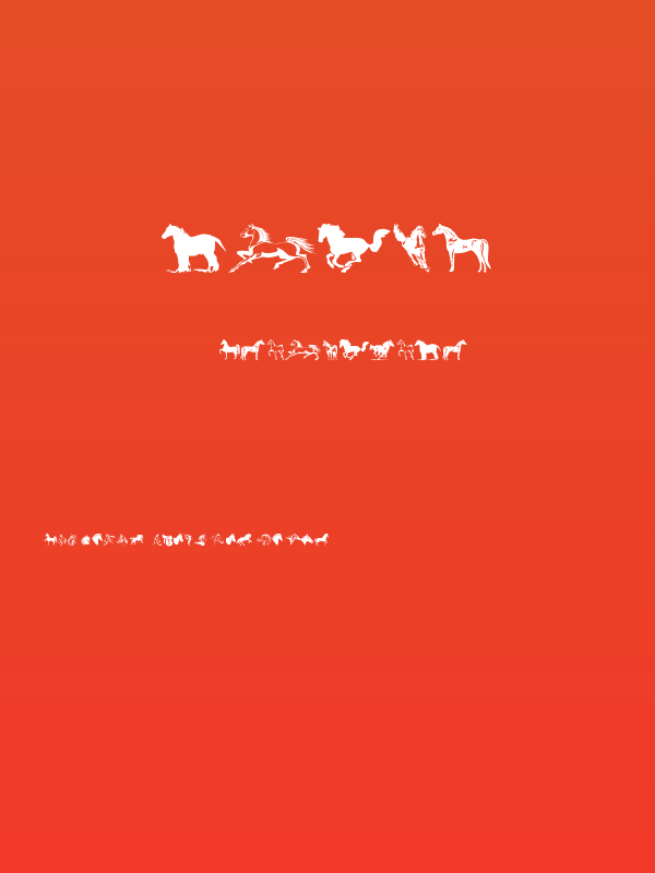 Horse Poster