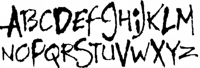 Horse Schriftart Groß