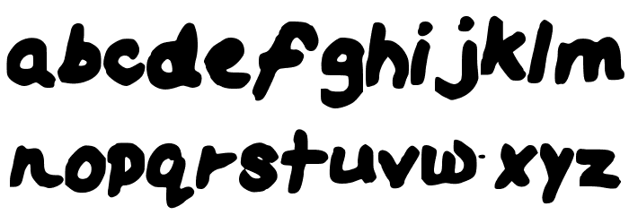 HorseC Font LOWERCASE