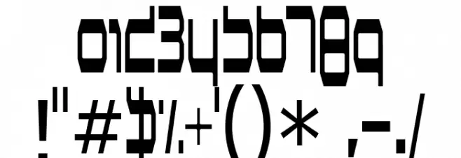 Horsepower-Regular Font OTHER CHARS