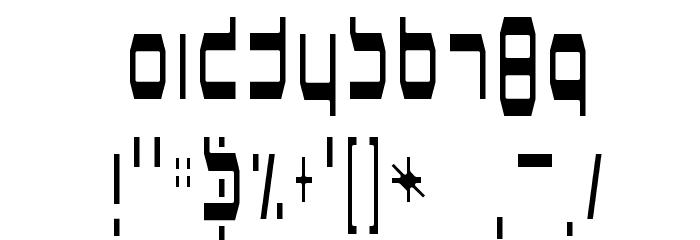 Horsepower Font OTHER CHARS