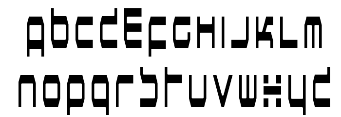Horsepower Font LOWERCASE