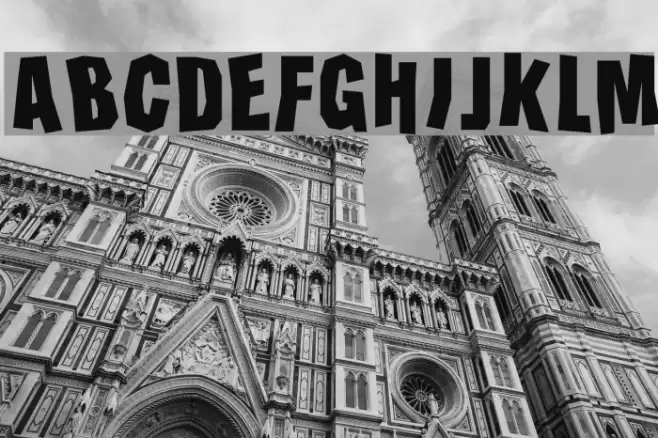 Horseradish Font examples