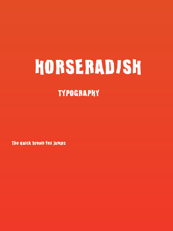 Horseradish Poster