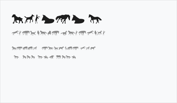 Horses 1 Business Card