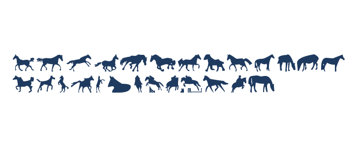 Horses 1 Lowercase