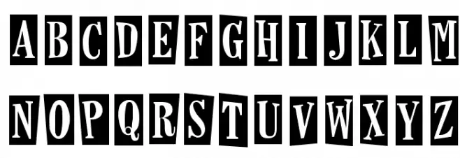 Horseshoes And Lemonade Font UPPERCASE