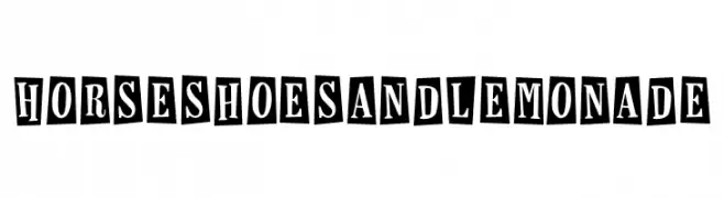 Horseshoes and Lemonade  font caratteri gratis