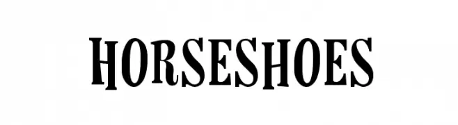 Horseshoes  Fuentes Gratis Descargar