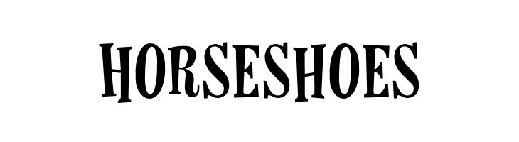 Horseshoes  font caratteri gratis