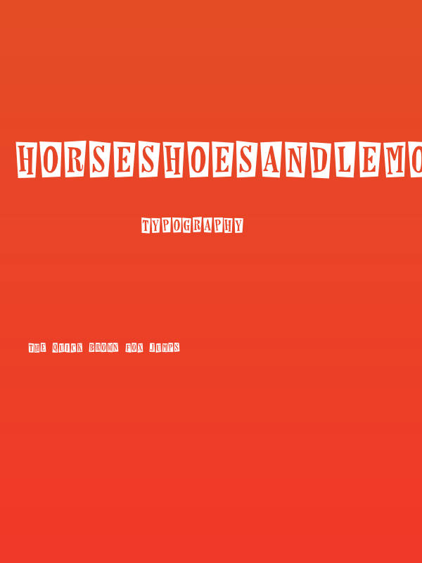 HorseshoesAndLemonade Poster