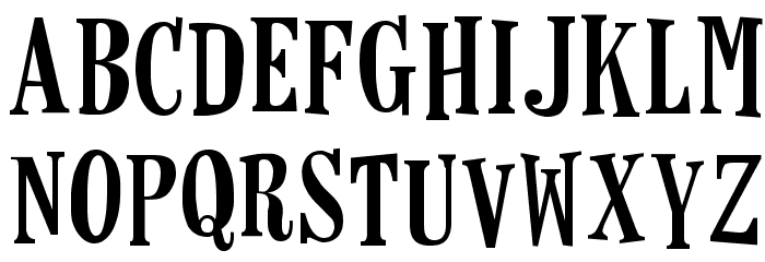 Horseshoes フォント 小文字