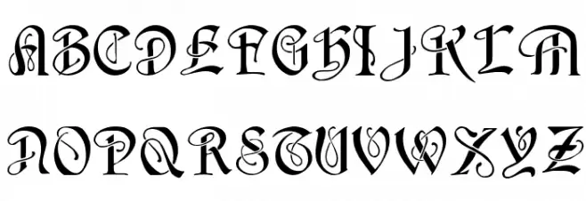 Horst Regular Шрифта ВЕРХНИЙ