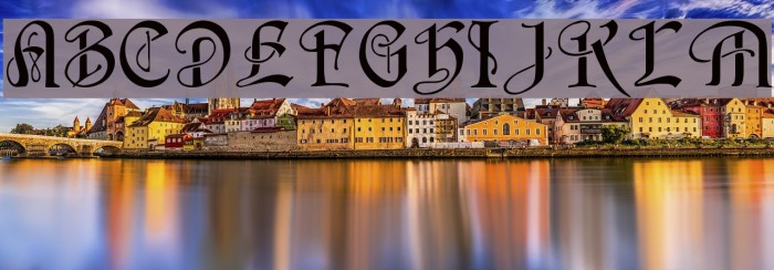 Horst Regular Schriftart examples