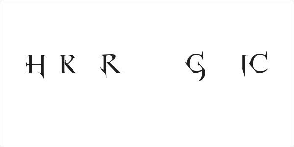 Horst Roman Gothic Logo