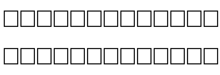 HorstCaps Caps:001.001 Font LOWERCASE