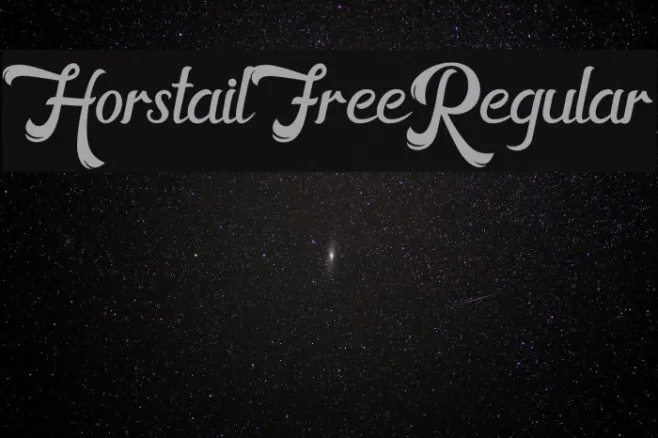 HorstailFreeRegular Example 3