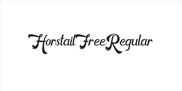 HorstailFreeRegular Logo