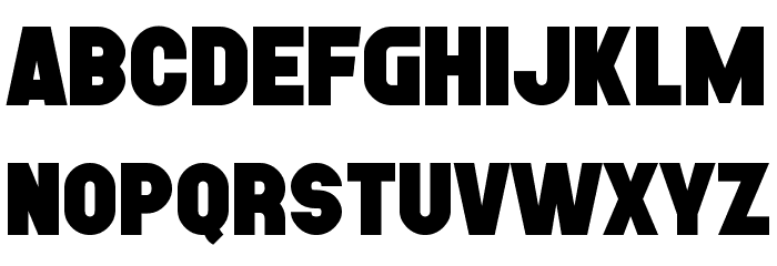 Horticulture Font LOWERCASE
