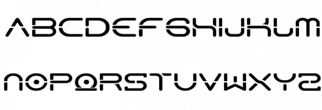 HorusN フォント 大文字