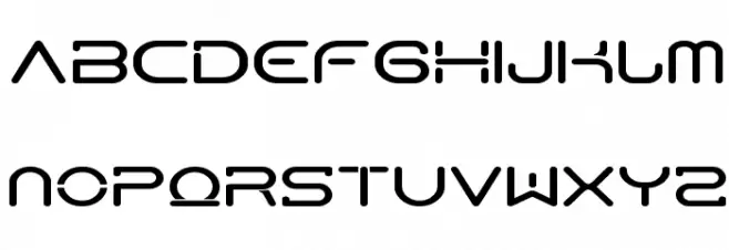 HorusN Schriftart Kleinbuchstaben