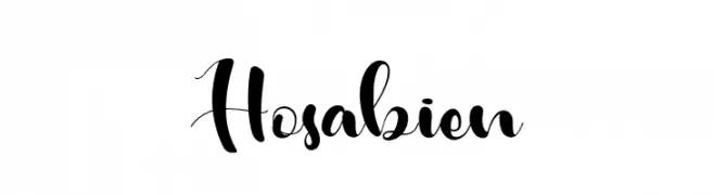 Hosabien  لخطوط تنزيل