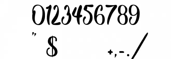 Hosabien Font OTHER CHARS