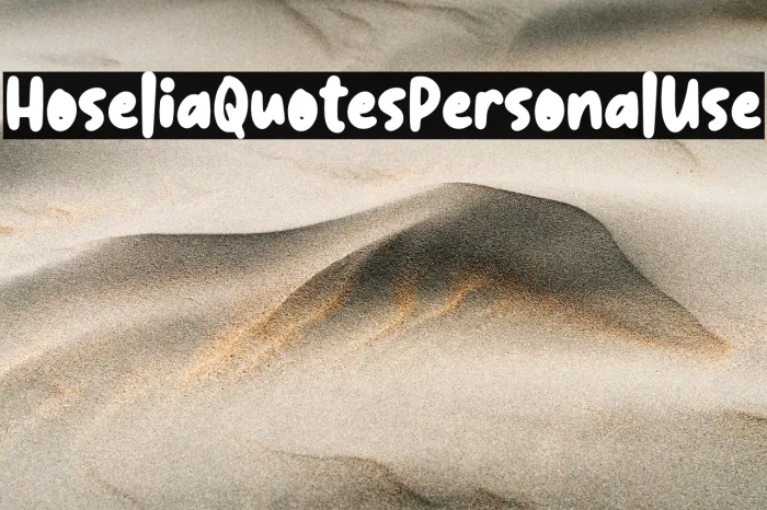 Hoselia Quotes Personal Use Example 2