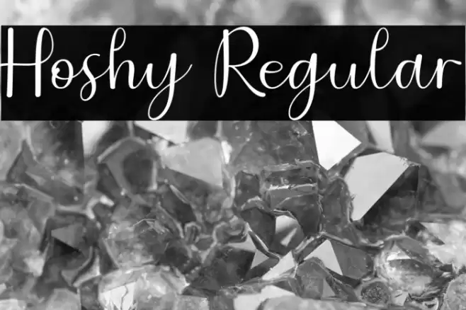Hoshy Regular Fuentes examples