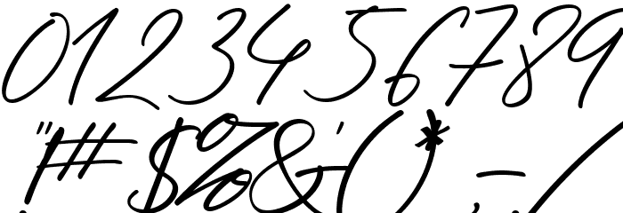 Hosperity Regular Font Alte caractere