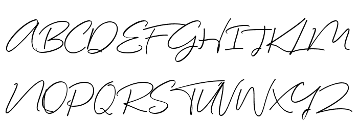 Hosperity Regular Font Litere mari