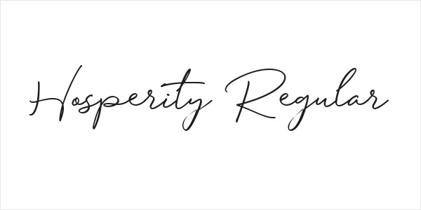 Hosperity Regular Logo