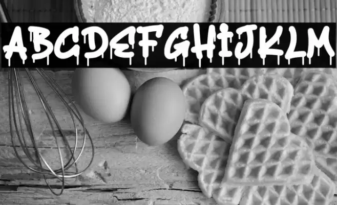 Hosters Personal Use Font examples