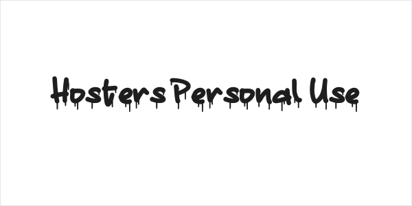 Hosters Personal Use Logo