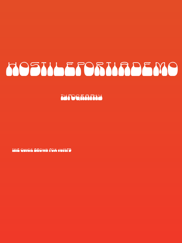 HostilePortiaDemo Poster