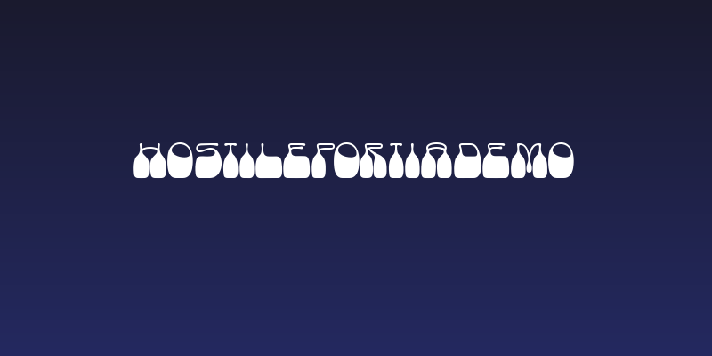 HostilePortiaDemo Social Header