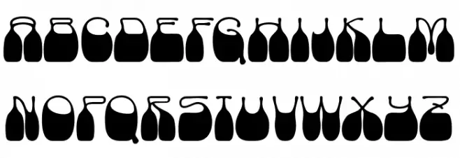 HostilePortiaDemo Шрифта строчной