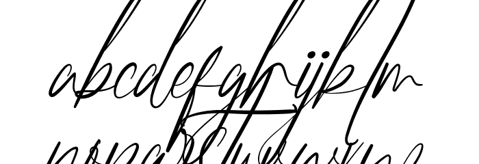 Hostiline Demo Font LOWERCASE