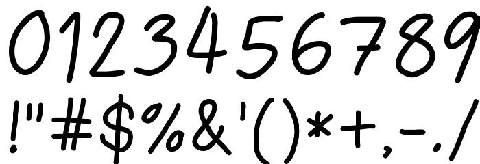 Hot August Night Font OTHER CHARS