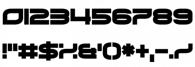 Hot Bleb Font OTHER CHARS