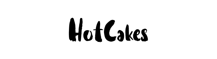 Hot Cakes  フリーフォントのダウンロード