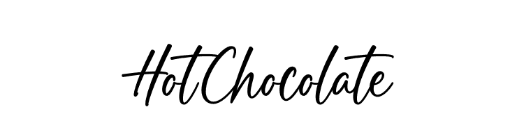 Hot Chocolate  Frei Schriftart Herunterladen