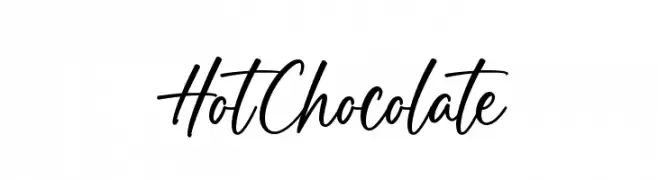 Hot Chocolate  Frei Schriftart Herunterladen