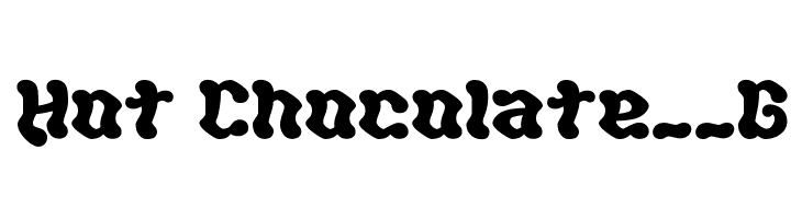 Hot Chocolate__G  font caratteri gratis