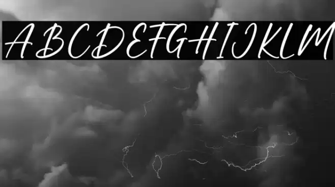 Hot Chocolate Font examples