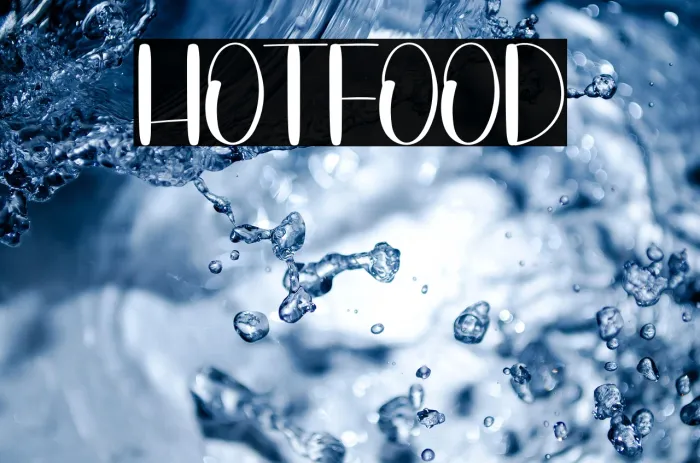 Hot Food Example 1