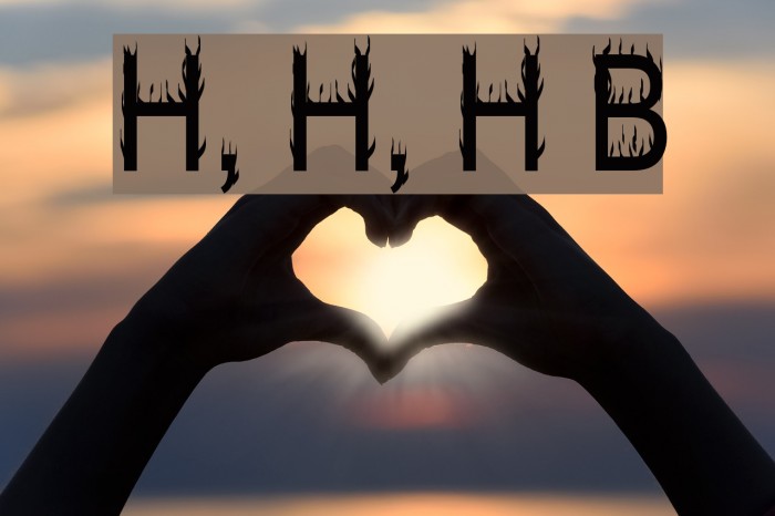 Hot, Hot, Hot Burning Font examples